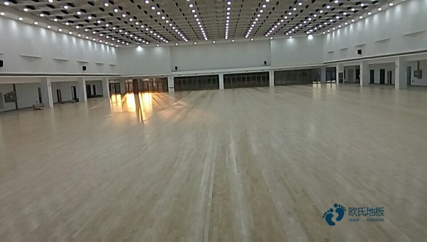 篮球运动木地板生产厂家24厚