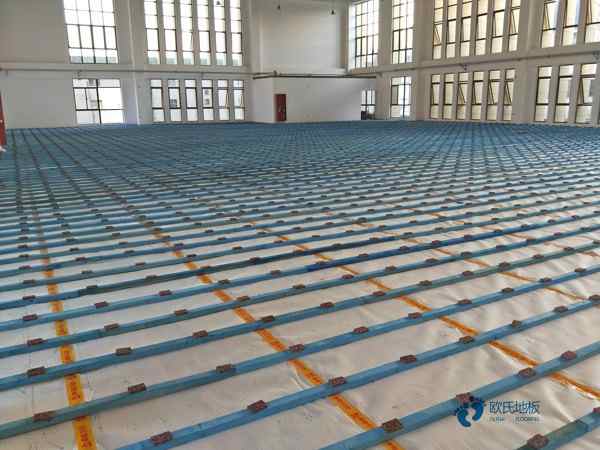 浙江室内运动木地板工程案例